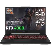 Asus TUF Gaming A15 FA507NOR-LP110 Ryzen 7 7435HS 32GB RAM 1TB SSD RTX 4060 Windows 11 Pro 15.6 inç Oyun Bilgisayarı