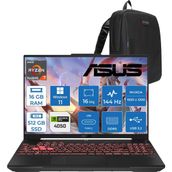 Asus Tuf Gaming A16 (FA607NUG-GAMING) Amd Ryzen™ 7 7445HS 16GB Ddr5 512GB SSD RTX4050/6GB 140W 16-Inch, Fhd+ 16:10 (1920 x 1200, Wuxga) 144Hz IPS WIN11HOME Taşınabilir Bilgisayar RL125H02+ZETTAÇANTA - 512 GB - 16 GB