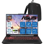Asus Tuf Gaming A16 (Fa607nug-Gamıng) Amd Ryzen™ 7 7445Hs 24Gb Ddr5 256Gb Ssd Rtx4050/6Gb 140W 16-Inch, Fhd+ 16:10 (1920 X 1200, Wuxga) 144Hz Ips Freedos Taşınabilir Bilgisayar Rl125f06+Zettaçanta
