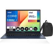 Asus Vivobook 15 Intel Core I7-1355U 24GB 1tb SSD 15.6" Dos Fhd Taşınabilir Bilgisayar X1504VA-NJ41011+ÇANFA - 1 TB - 24 GB