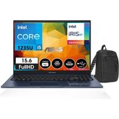 Asus Vivobook X1504ZA-EJ1039 Intel Core I5 1235U 8 GB 512GB SSD 15.6" Dos Fhd Dizüstü Bilgisayar X1504ZA-EJ103902+WEBLEGELSINÇANTA