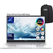 Asus Zenbook 14 OLED UX3405CA Core Ultra 9 285H Intel Arc Graphics 32GB Ram 1tb SSD 14" 3k 120Hz W11 Taşınabilir Bilgisayar - 1 TB - 32 GB