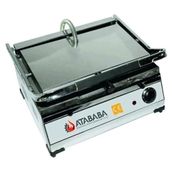 Atababa Sanayi Tipi Profesyonel 2400 W 20 Adet Pişirme Kapasiteli Teflon Çıkarılabilir Plakalı Izgara ve Tost Makinesi