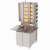 Atalay ADG-10D Gazlı Motorlu Duvara Monte Döner Ocağı