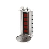 Atalay ADGC-5-U Gazlı Camlı Üstten Motorlu 5 Radyanlı 230 V Döner Makineleri
