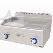 Atalay AEI-860/ ND CR Elektrikli Nervürlü+Düz 800x600x300 mm Izgara