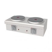 Atalay AEO-02 Elektrikli 2 Pleytli 380 V Set Üstü Mini Ocaklar