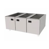Atalay AST-129 Paslanmaz 120x85x56 cm Set Altı Tezgah