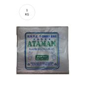 Ataman 27X47 cm 1 Kg 145 Adet Orta Boy Kalın Şeffaf Atlet Poşet