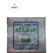 Ataman 27X47 cm 1 Kg 435 Adet Orta Boy Kalın Şeffaf Atlet Poşet