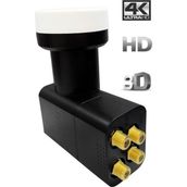 Atlanta Ultra Quattro Santral 4K Full Hd Lnb Gold Konnektör