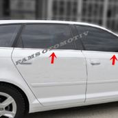 Audi A3 P.Çelik 2005-2012 6 Parça Krom Cam Çıtası