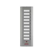 Audio 005233E 10'lu Konsept Serisi Yan Sıra Tek Butonlu Zil Paneli