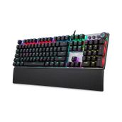 Aula F2058 Bilek Destekli RGB Makrolu Gri Mekanik Kablolu Oyuncu Klavyesi