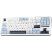 Aula F87 Açık Mavi Pro Mekanik Rgb Tkl Graywood V3 Switch Kablosuz Makrolu Hot Swap Klavye