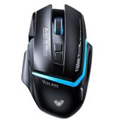 Aula S12 Pro 12800 Siyah DPI 8 Tuşlu Makrolu Kablolu Optik Gaming Oyuncu Mouse