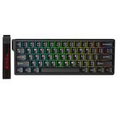 Aula Win60 He Siyah Manyetik Klavye Rapid Trigger Graywood Swtich 8000Hz RGB TKL Hot Swap Oyuncu Klavyesi