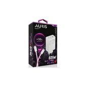 Auris ARS-CH65 65 W USB to Type C Saliseli Ultra Fast Hızlı Şarj Aleti Seti