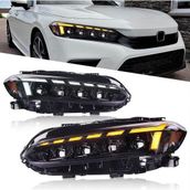 Auto GP Honda Civic FE1 Ledli Ultimate 4 Lens 2021+ Ön Far Lambası