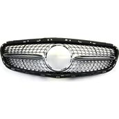 Auto GP Mercedes W212 Diamond 2014 2016 Gri Çıta Ön Panjur Izgara