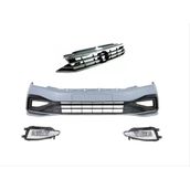 Auto GP Volkswagen Passat B8 Rline 2015+ B8.5 Görünüm Ön Tampon ve Panjur Seti