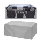 Autolion Gri 300x160x80 cm Kalın Bahçe Mobilya Örtüsü
