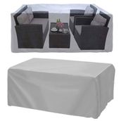 Autolion Premium Gri 160x100x80 cm Kalın Bahçe Mobilya Örtüsü