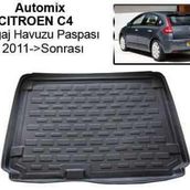Automix Citroen C4 HB 2011 Sonrası Bagaj Havuzu