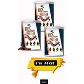 Auvi Whey Protein Tozu 3'lü, Çikolata, 1200 G, 108 Servis