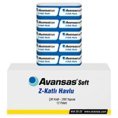 Avansas Profesyonel Soft Z Katlama Havlu 19,7 X 24 Cm 200 Yaprak - 12'Li