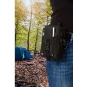 AVCA Siyah Erkek Telefon Bölmeli Taktik Bel Kemer Çanta Göğüs Seyahet Günlük Bodybag