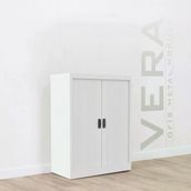 Avcı Sürgülü Dosya Dolabı Malzeme Metal Arşiv Av Dolabı Kiler Ofis Raflı