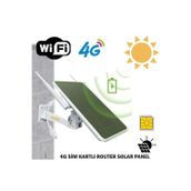 Avenir Router 4G Sim Kartlı Solar Güneş Paneli 20w 25.000 mAH Bataryalı