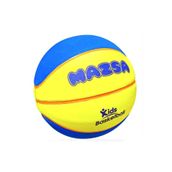 Avessa Mazsa Eva Foam Kids Basketbol Topu No5, Tek Ebat, Krl-Bb-Krf05000, Sarı-Mavi