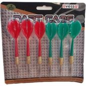 Avessa Ok-6x6 Dart Oku Amatör 6lı - 6 Adet - Kırmızı - Yeşil