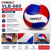 Avessa Vlb-660 Voleybol Topu Japon Deri