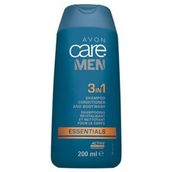 Avon Care Men Essentials Üçü Bir Arada 200 ml Şampuan