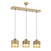 Avonni AV-60193-3Y-KRM Krem Boyalı 70x15 cm Modern Avize