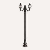 Avonni BDR-68203-2BSY-M2 Siyah Bahçe Aydınlatma Direği
