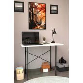 AWOX Riven Dekoratif Çalışma Masası 60x90 Çalışma Masası Ofis ve Bilgisayar Masası