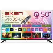 Axen AX50QUPRL-W02M 50 inç 126 Ekran 4K Ultra HD WebOS QLED TV