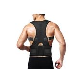 Ayaco Unisex Siyah Profesyonel Sporcu Dik Duruş Korse Kamburluk Önleyici Manyetik Medikal Ortopedik Korse TYBZEPQF73MIWPAG39