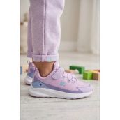 Ayakkabı Fuarı Elit İH1-F-BZX003-26Y Filet Kız Çocuk Klasik Sneaker Lila