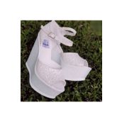 Ayakkabı Tutkusu Stilo ® 15cm Gelin Ayakkabısı Işıltılı Simli Taban Hafif Ve Rahat