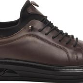 Ayakmod 117 Kahve Hakiki Deri Erkek Günlük Ayakkabı