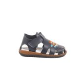AYAKMOD Lacivert Cırtlı Hafif Unisex Çocuk Sandalet 17373 B