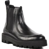 Ayakmod Premium 106 Siyah Hakiki Deri Erkek Bot