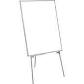 Ayarlanabilir Ayaklı Laminat Yazı Tahtası 60X85 Cm, Şık ve Kullanışlı Tasarım - Ahşap - Beyaz - Seçenek 1