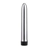 Ayarlanabilir Güçlü Titreşimli Krom Kaplamalı Metal 18 Cm Uzunluğunda Zevk Vibratörü