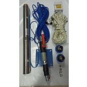 Aycı Mühendislik 4SDM2/16 1 Hp Alarko 30 mt Yassı Kablolu Panolu 60 mt Halatlı Çift Vanalı Akıtma Başlıklı Monofaze Takım Dalgıç Pompa